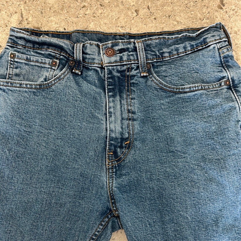 Men’s 505 dark acid wash Jeans